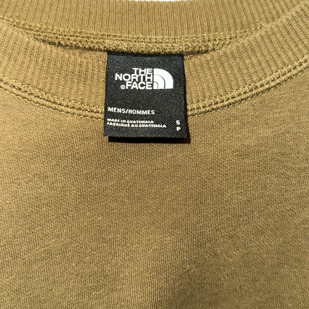 North Face Heritage Patch Crew Forrest Green S - image 3